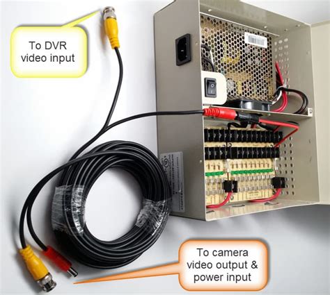 siamese CCTV power box